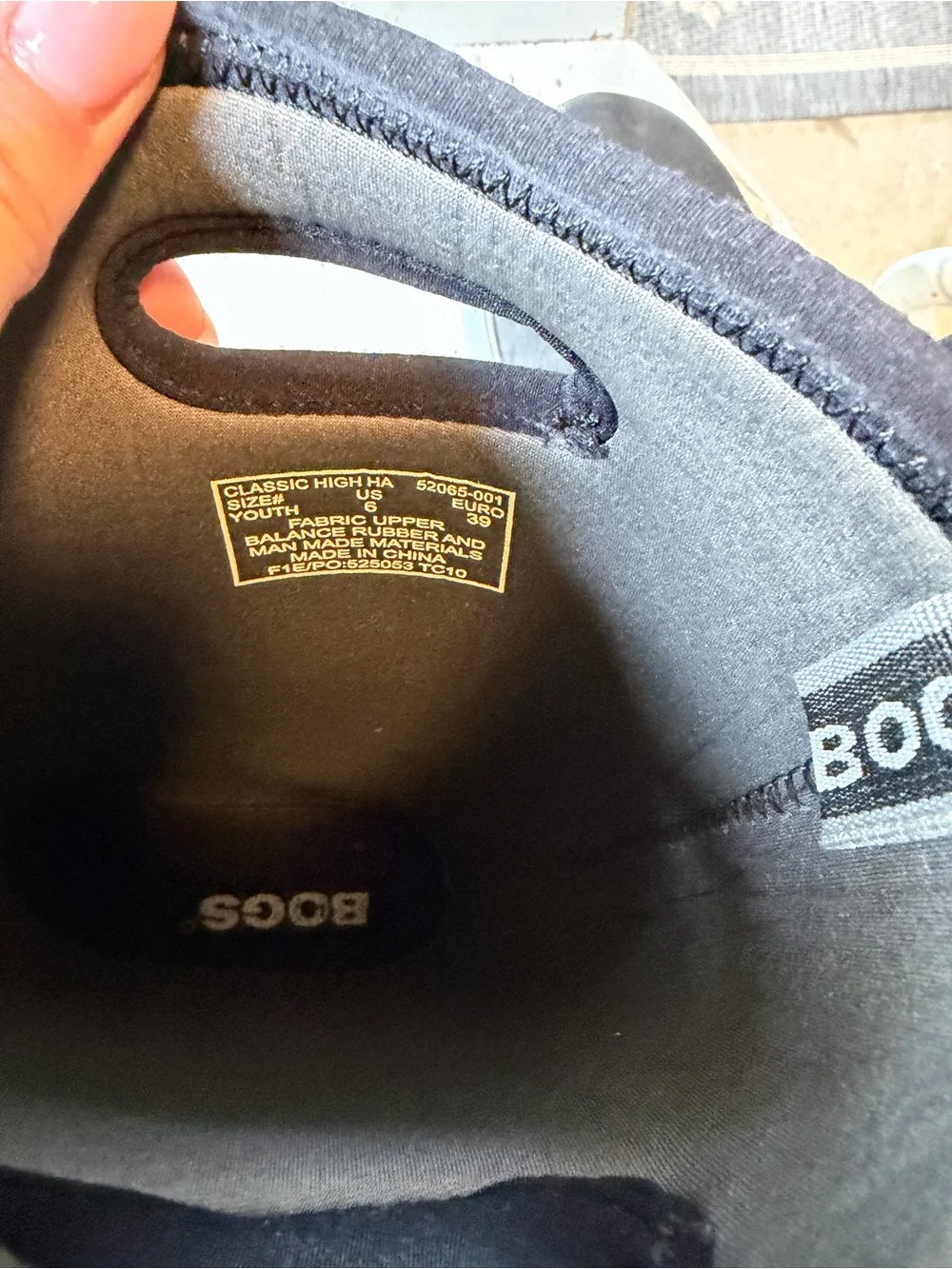 Bogs Black Tall Waterproof Pull-On Boots